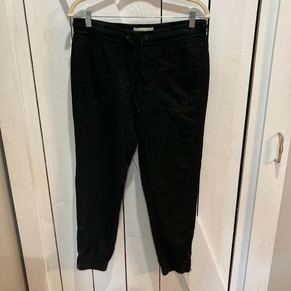 Marrakech black jogger pant zip ankle 27